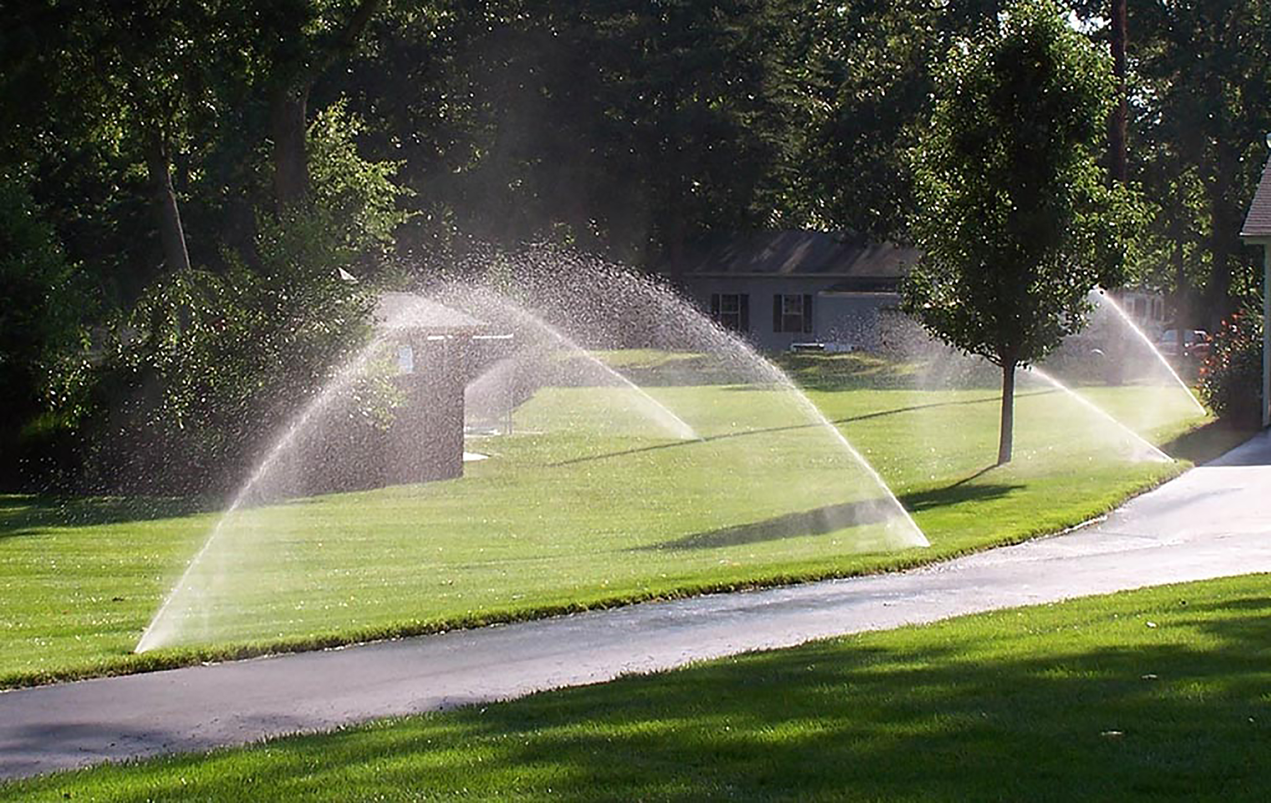 garden sprinkler system planner